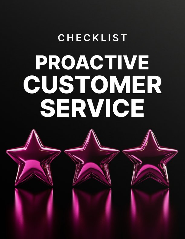 Proactive Customer Service Checklist